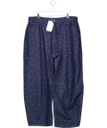 Aligne Blue Markus Mid-rise Diamante Barrel Jeans Uk 16/18 W34