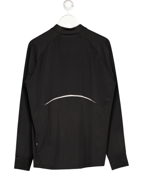 CASTORE Black Lightweight 1/2 Zip Long Sleeve Top UK L