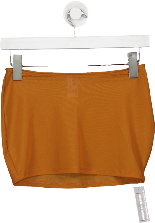 davis swim Orange Swim Micro Mesh Skirt UK XS/S