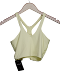 Lululemon Yellow Bend This V-neck Racer Bra UK S/M