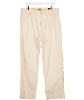 Superdry Beige Organic Cotton Vintage Slim Straight Jeans UK L