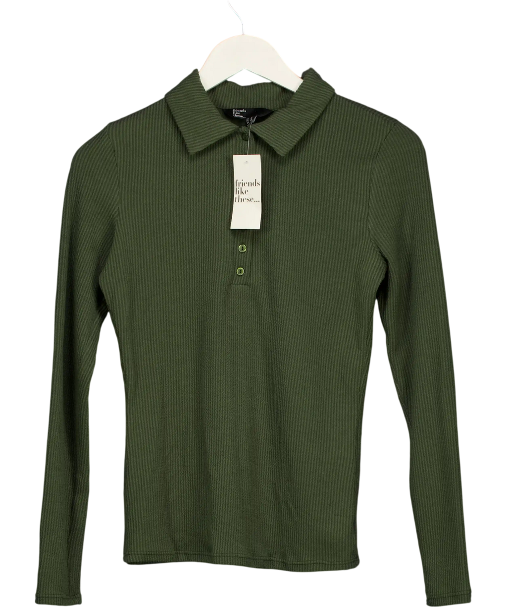 FRIENDS LIKE THESE  Supersoft  Ribbed Top UK 8