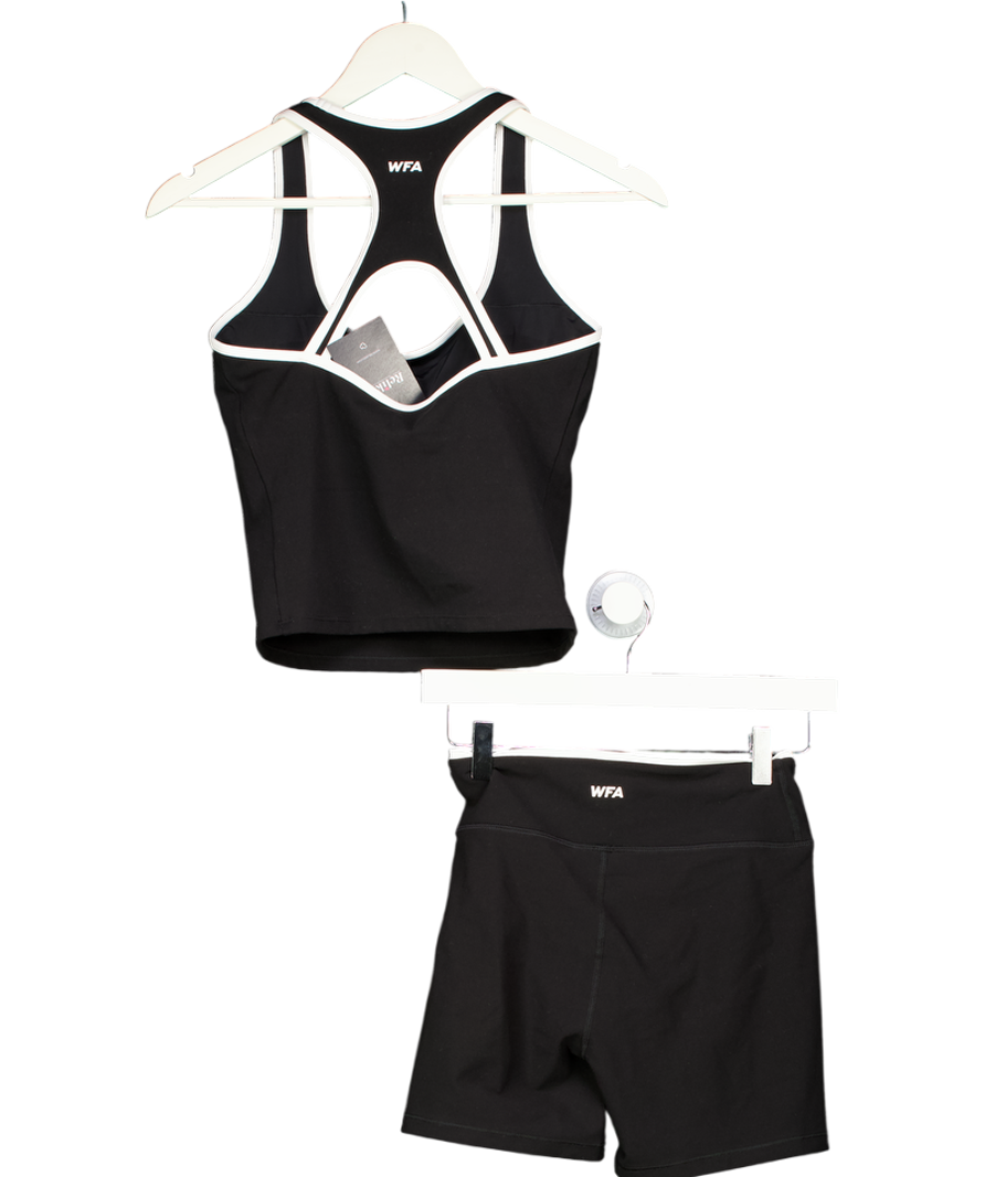 White Fox Black Defence Short And Top Set UK S