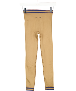 THE UPSIDE Brown Form Seamless 25in Midi Pant UK XS