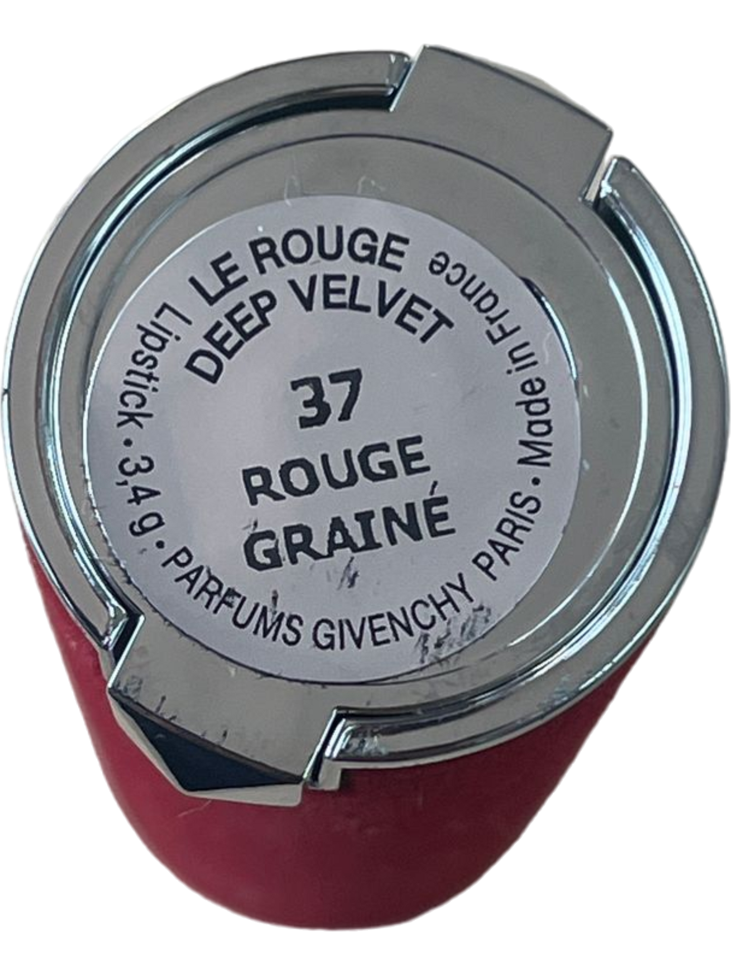 Givenchy Red Le Rouge Deep Velvet Lipstick Rouge Graine