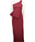 River Island Red Stretchy Draped Midi Dress UK XS