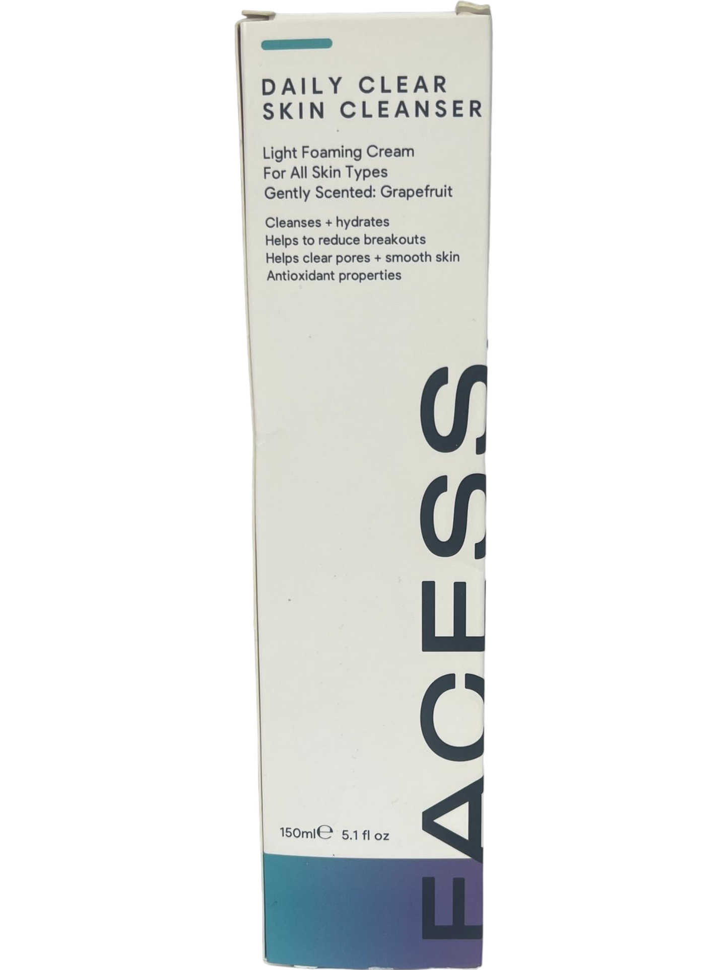 FACESH Face Cleanser Light Foaming Cream Grapefruit Scented For All Skin Types 150ml