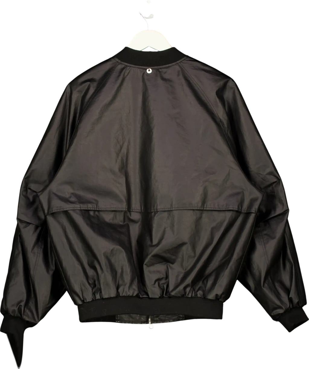 Nieeh Black Leather Jacket UK M