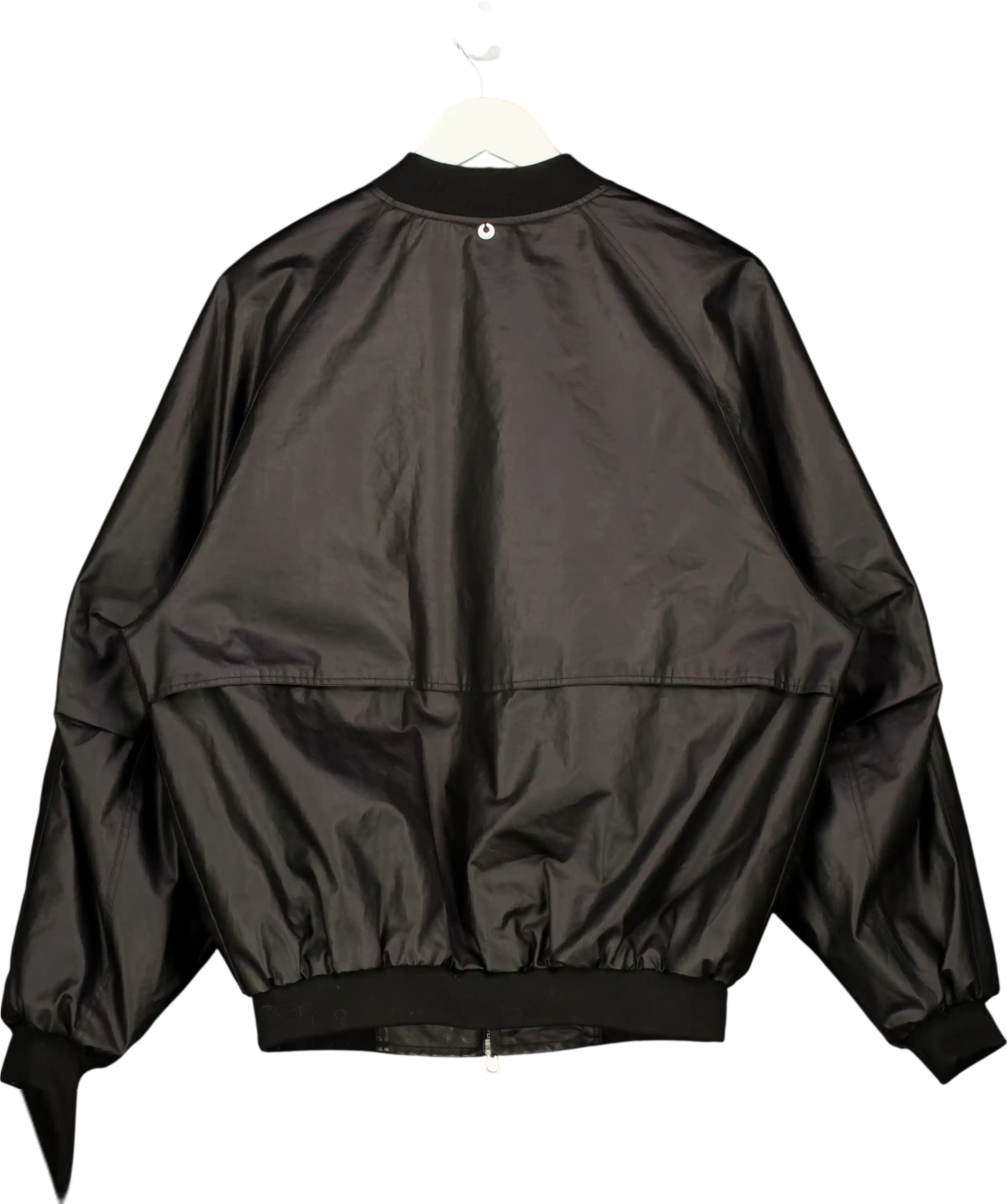 Nieeh Black Leather Jacket UK M