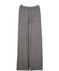 HOUSE OF CB Grey Yalina Charcoal Cashmere Blend Trousers UK S