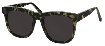 GENTLE MONSTER Green Pulp Fiction Sunglasses in case