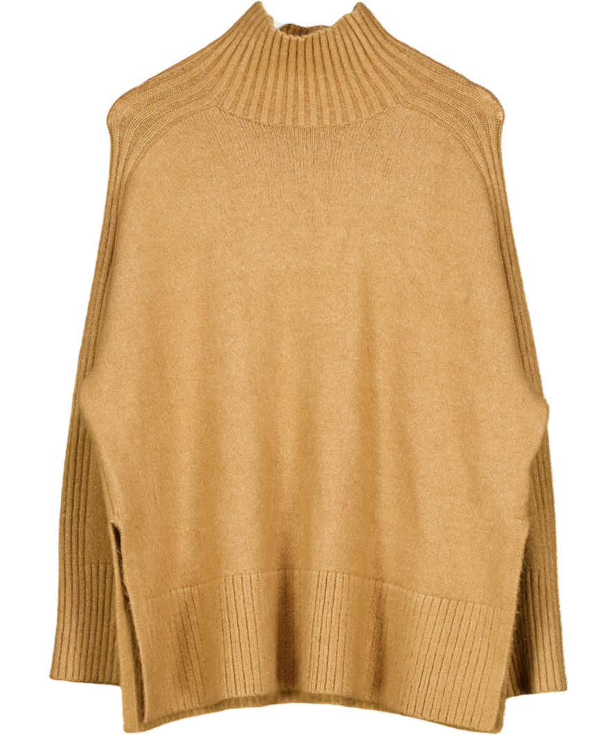 BODYFLIRT Beige Camel Turtleneck Jumper UK XL