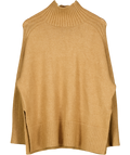 BODYFLIRT Beige Camel Turtleneck Jumper UK XL