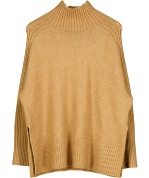 BODYFLIRT Beige Camel Turtleneck Jumper UK XL