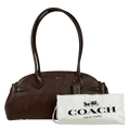 COACH Brown Empire 34 Leather Carryall Bag One Size