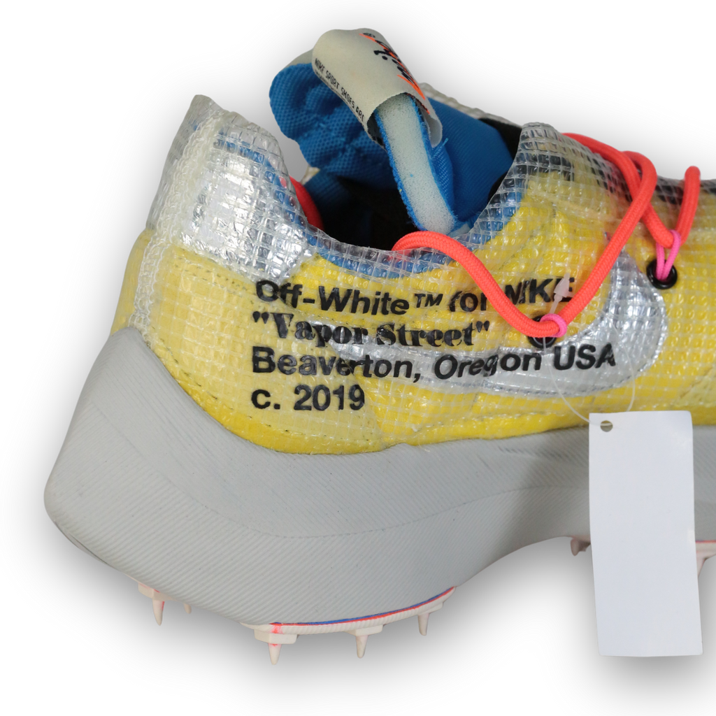 Nike X Off White Vapor Street Off-white Tour Yellow UK 6.5 EU 40.5 👞