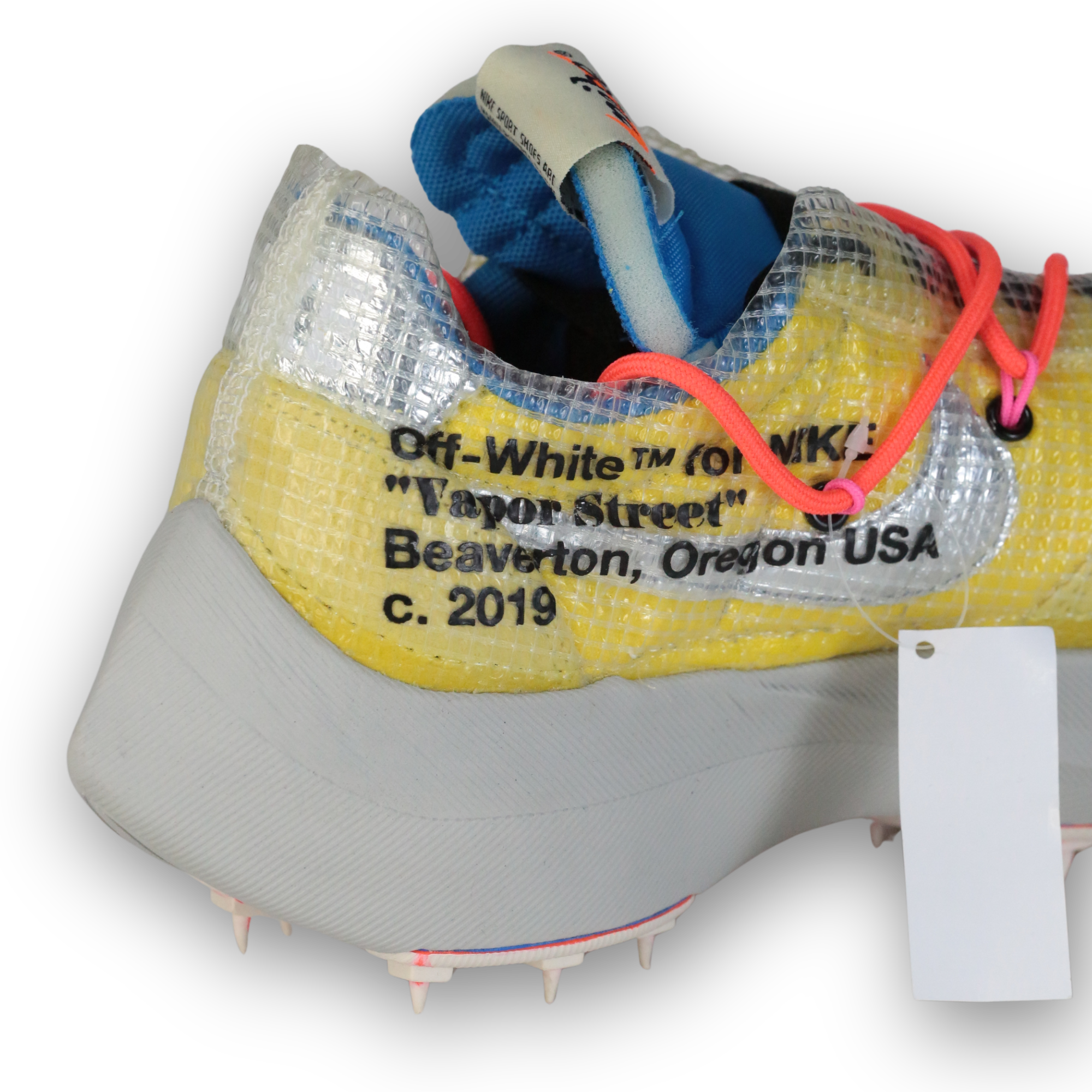 Nike X Off White Vapor Street Off-white Tour Yellow UK 6.5 EU 40.5 👞
