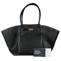 DEMELLIER LONDON Black New York Leather Tote Bag