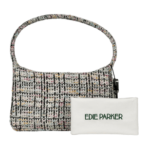 Edie Parker Multicoloured Burn Tweed Shoulder Bag One Size