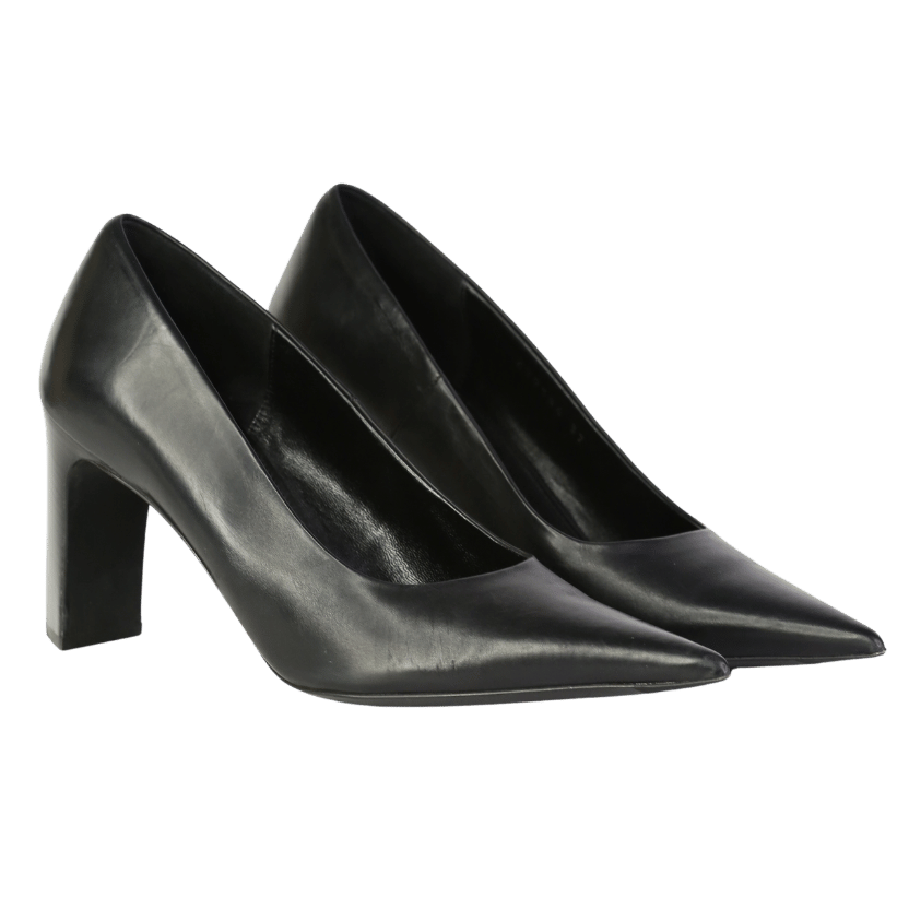 Balenciaga Black Blade Leather Pumps UK 4 EU 37 👠