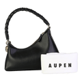 AUPEN Aupen Nirvana Black Noir/gold Hardware Shoulder Bag