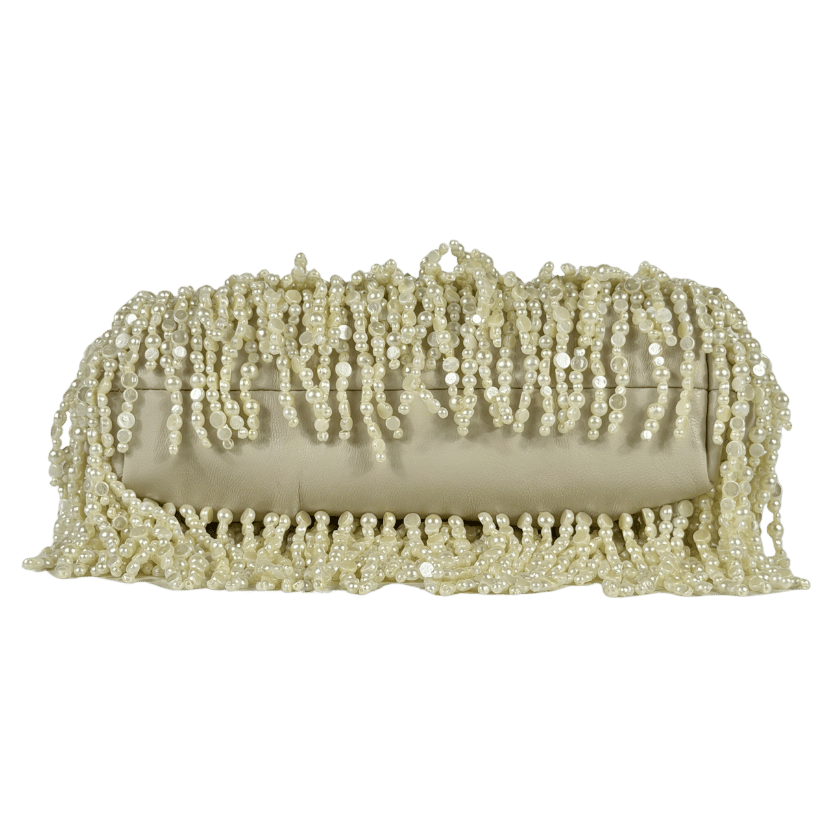 CULT GAIA Jaala Nano Faux-pearl clutch BAG