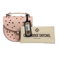 THE CAMBRIDGE SATCHEL COMPANY Cloud Pink Matte With Swarovski Crystals Leather Bag One Size