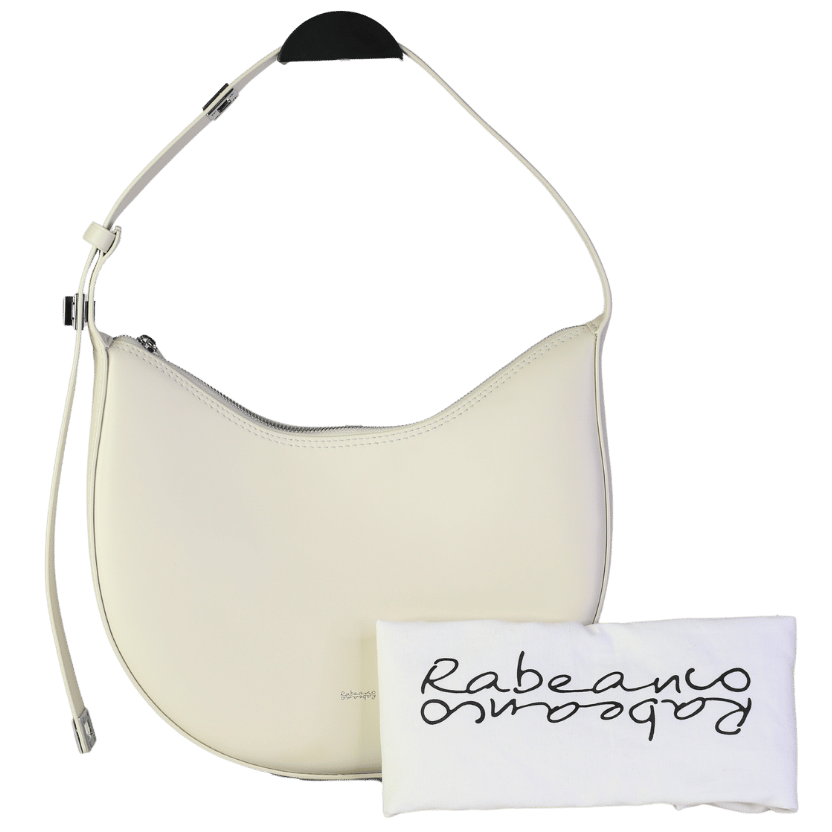 RABEANCO Cream Nina Circle Crossbody Bag Ii One Size