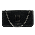 KARL LAGERFELD Black Wallet On A Chain Crossbody Bag
