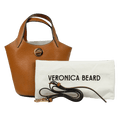 VERONICA BEARD Anchor Bag Tan Brown Leather Top-handle Bag