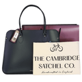 The Cambridge Satchel Company Black Smooth Leather "the Work Bag"