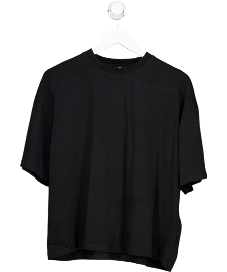 Eme Studios Black Basic Tee Shadow UK S
