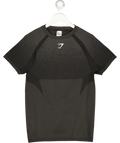 gymshark Black Shadow Seamless T-shirt UK M