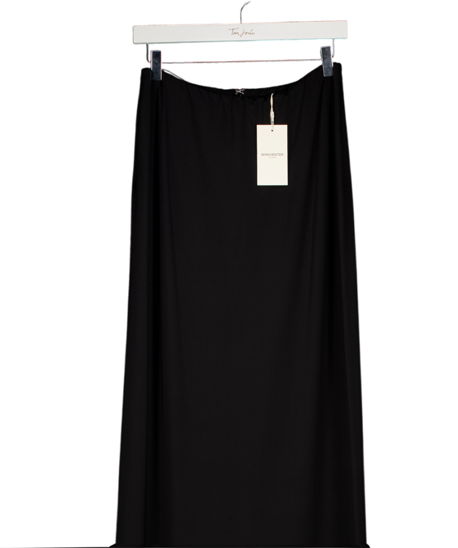 WINCHESTER STUDIO Contour Maxi Skirt Black UK M