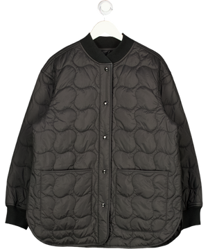 MADEWELL Black Puffer Jacket UK L