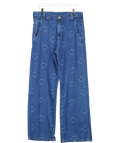 Baw Blue X Smiley Wide Leg Jeans W32