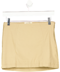 House of CB Beige 'nisha' Mini Skirt UK S