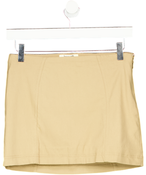 House of CB Beige 'nisha' Mini Skirt UK S