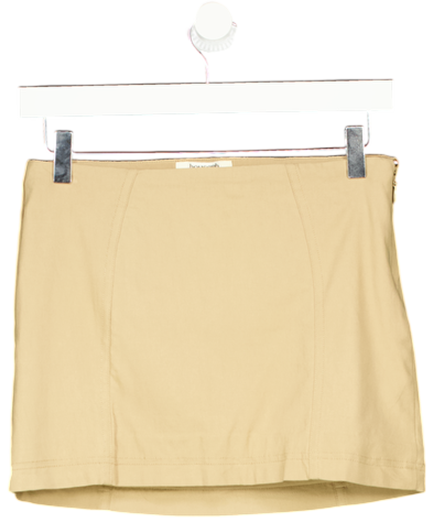 House of CB Beige 'nisha' Mini Skirt UK S