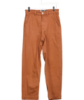 EVERLANE Brown The Straight Leg High Rise Crop Jeans UK 8