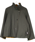 ZARA Brown Reversible Short Trench Coat UK S