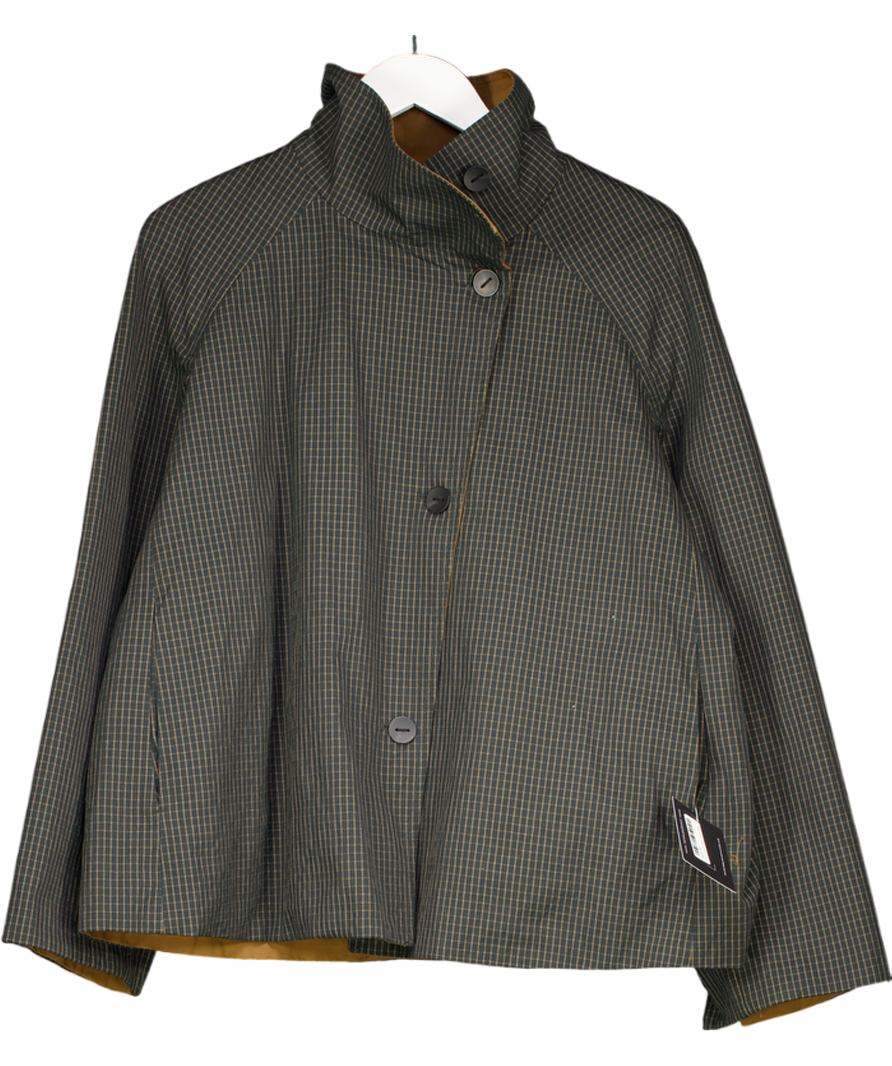 ZARA Brown Reversible Short Trench Coat UK S