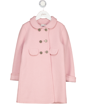 AMAIA LONDON 100% Merino Wool Razorbil Coat Pink 4 Years