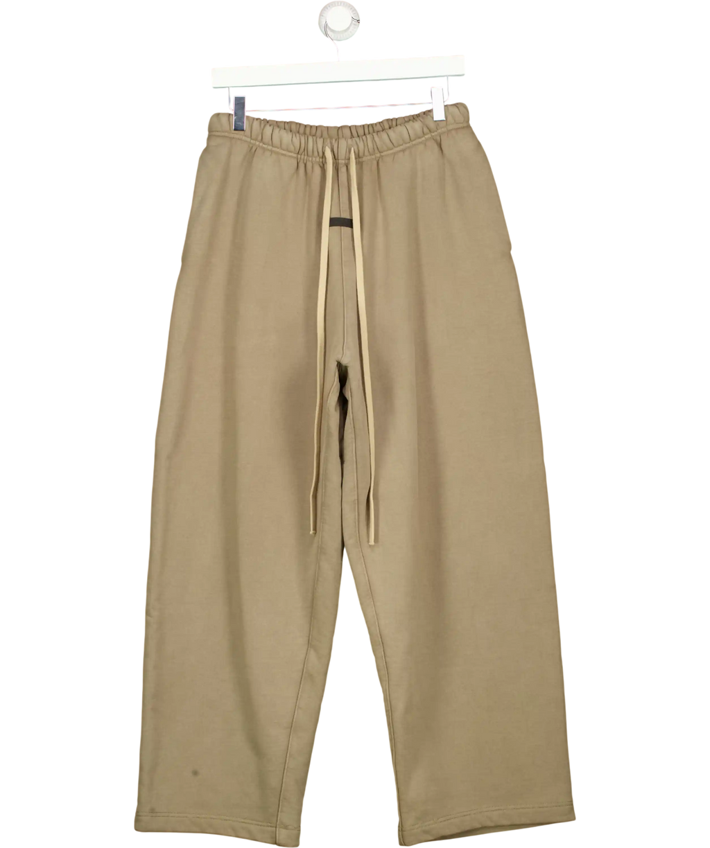 essentials Green Wide Leg Sweatpants UK XS
