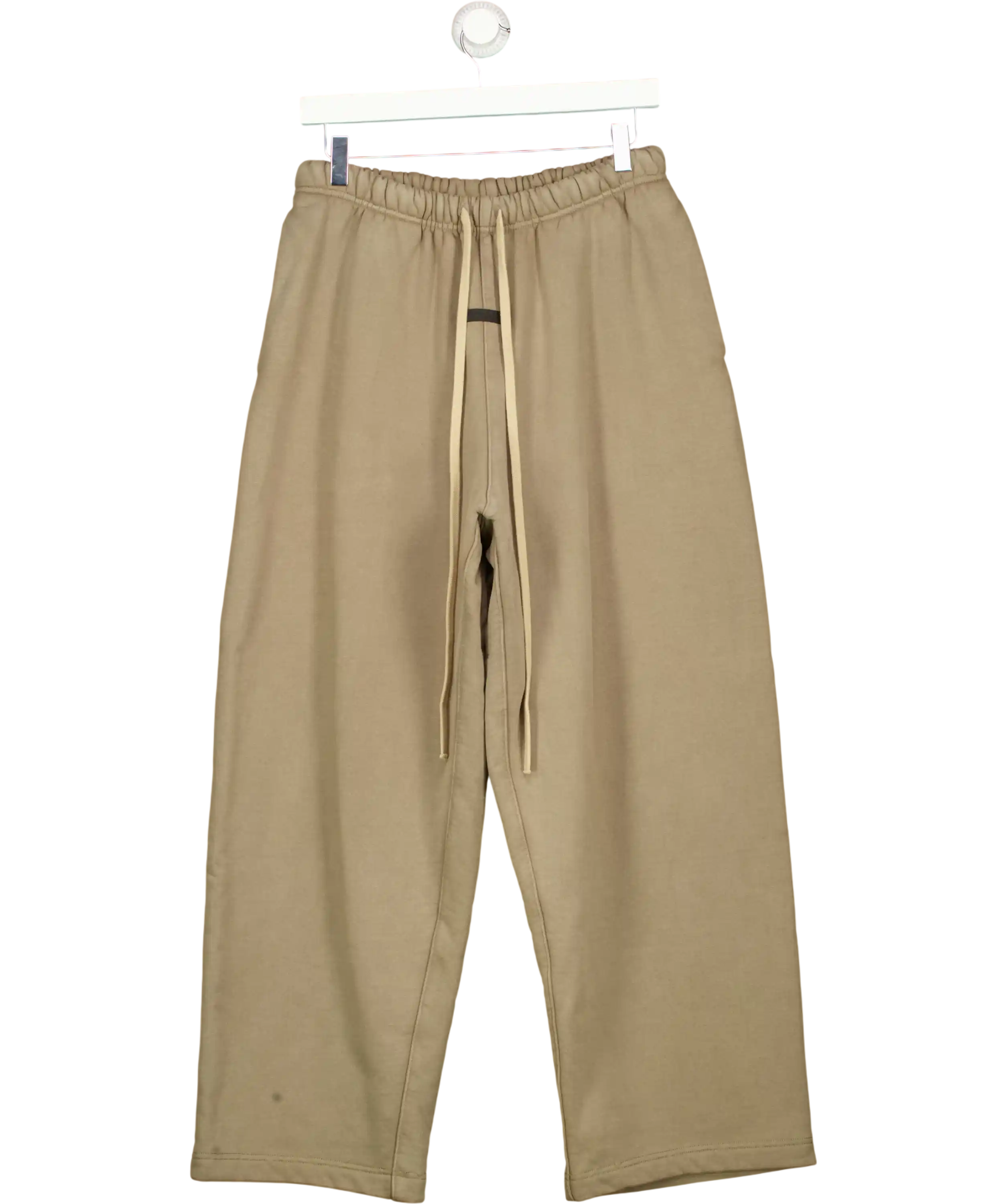 essentials Green Wide Leg Sweatpants UK XS