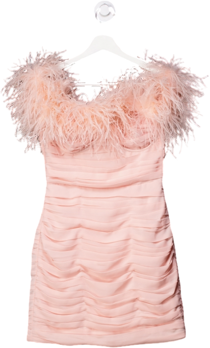 Sau Lee Pink Chelsea Mini Dress UK 6