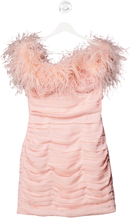 Sau Lee Pink Chelsea Mini Dress UK 6