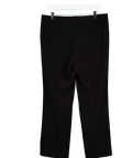 HOLZWEILER Black Sarabi Flared Mid-rise Stretch-woven Trousers UK L