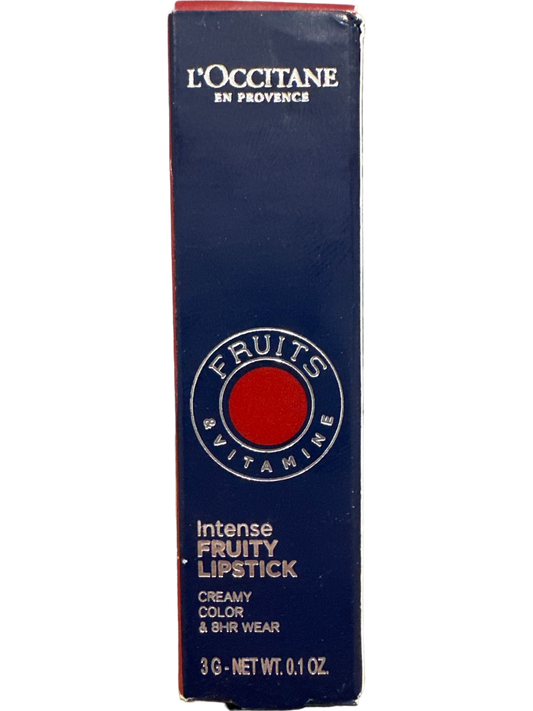 L'OCCITANE Red Intense Fruity Lipstick - Red-y to Party