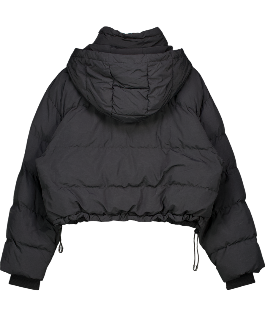 Camilla And Marc The Norah Cropped Puffer In Black UK M/L